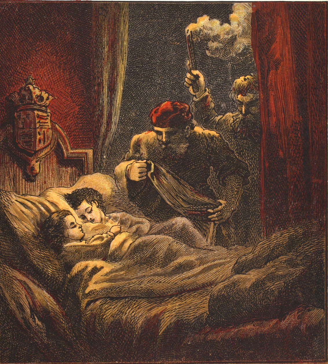 Mord an den kleinen Prinzen, veröffentlicht 1890 von English School