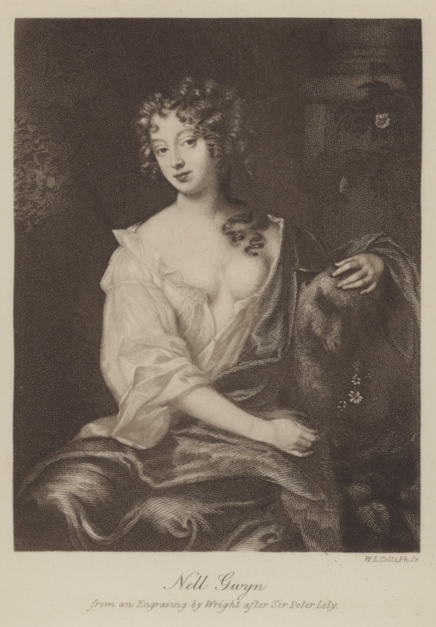 Nell Gwyn (Gravur) von English School