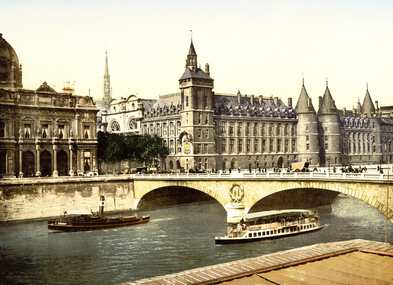 Pont au Change und Palais de Justice, Paris von English School