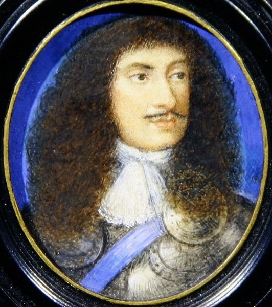 Porträt von Charles II von English School
