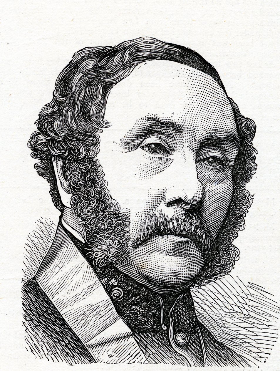 Porträt von Charles Sackville-West, 1873 von English School