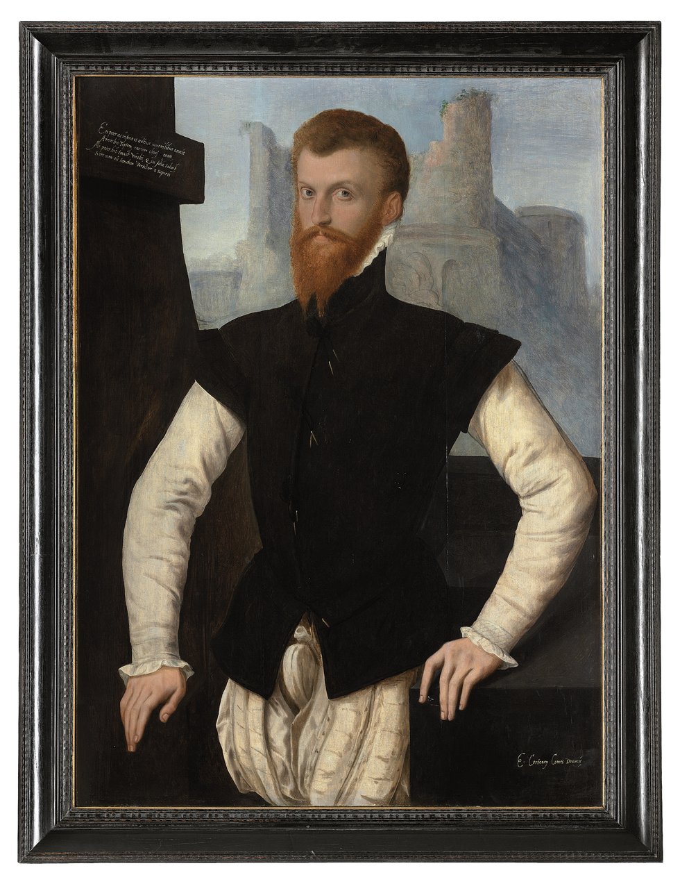 Porträt von Edward Courtenay, 1. Earl of Devon, ca. 1555 von English School