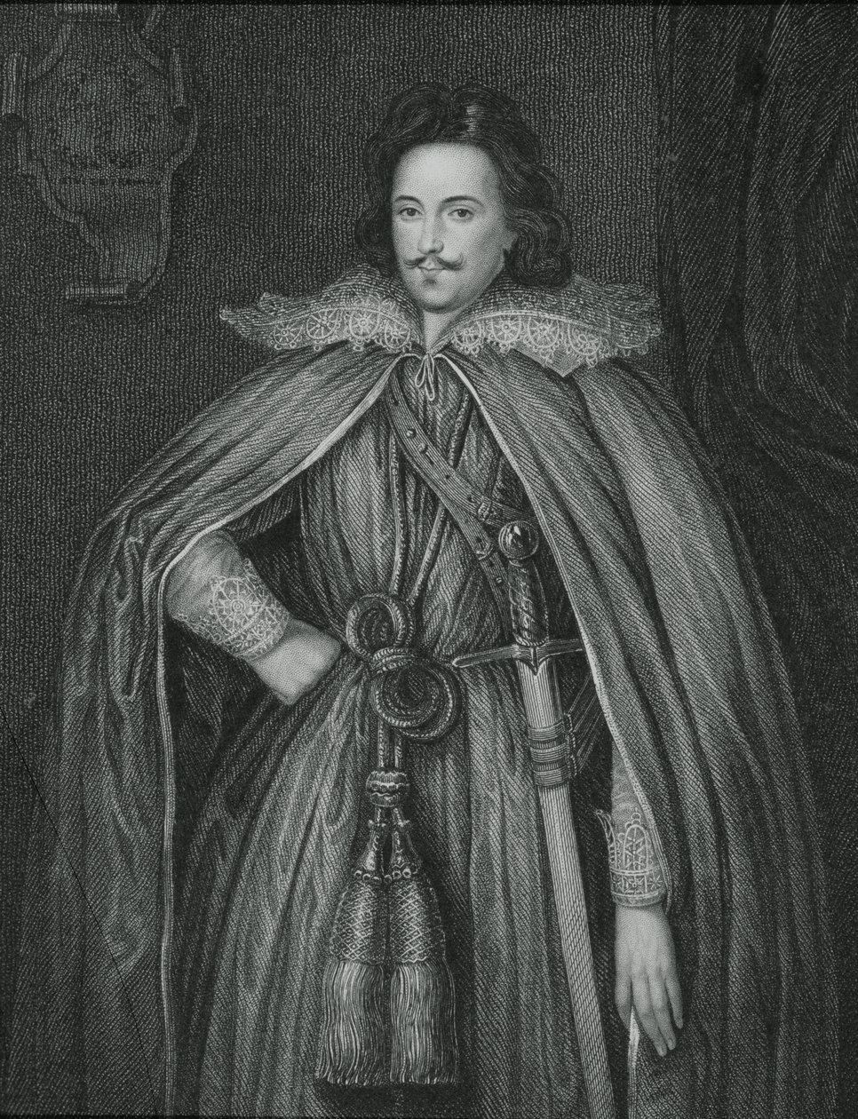 Porträt von Edward Herbert (1583-1648), aus 
