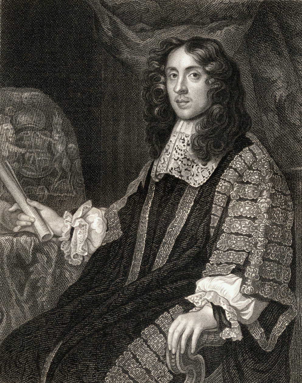 Porträt von Heneage Finch, aus Lodges British Portraits, 1823 von English School