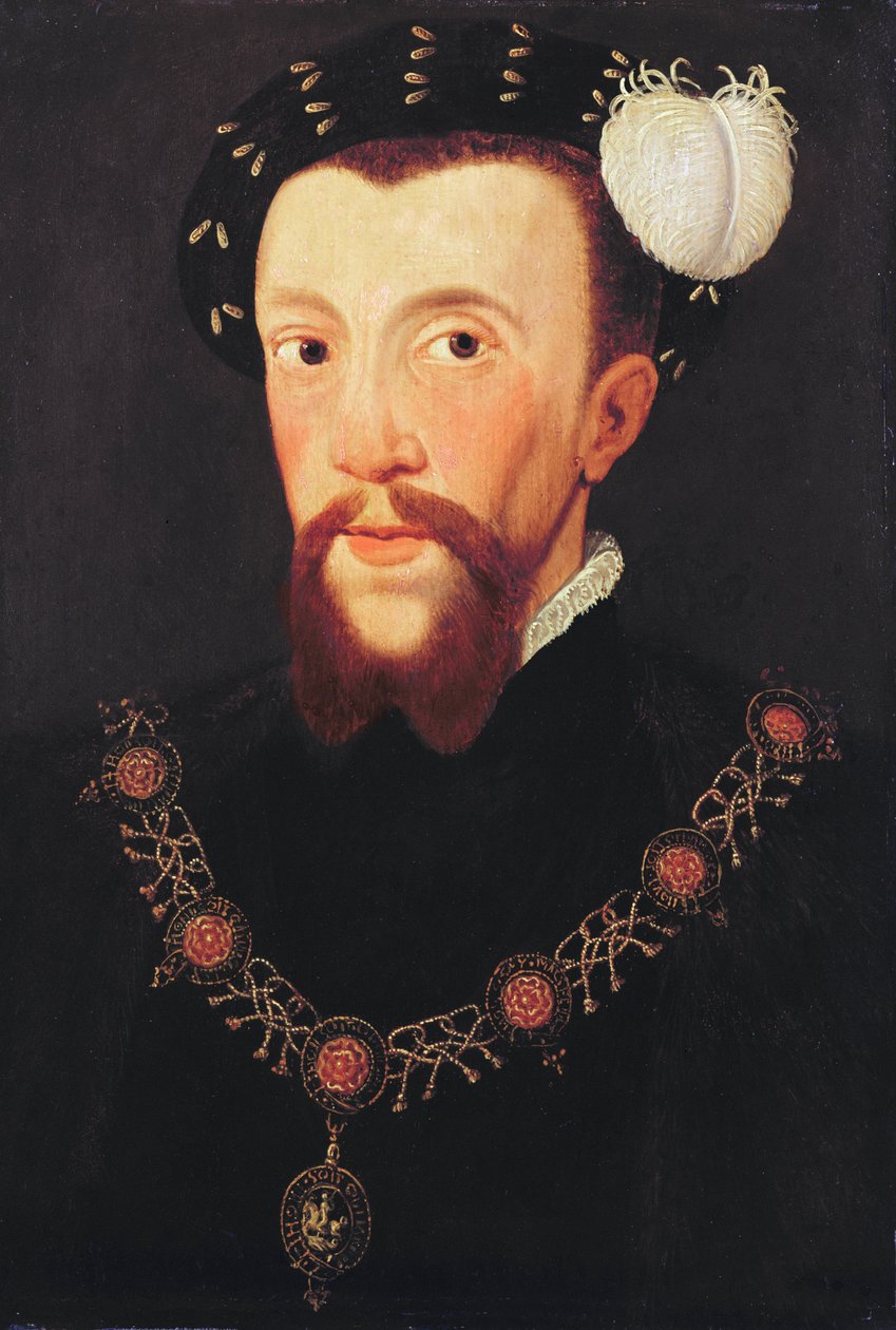 Porträt von Henry Howard, 1546 von English School