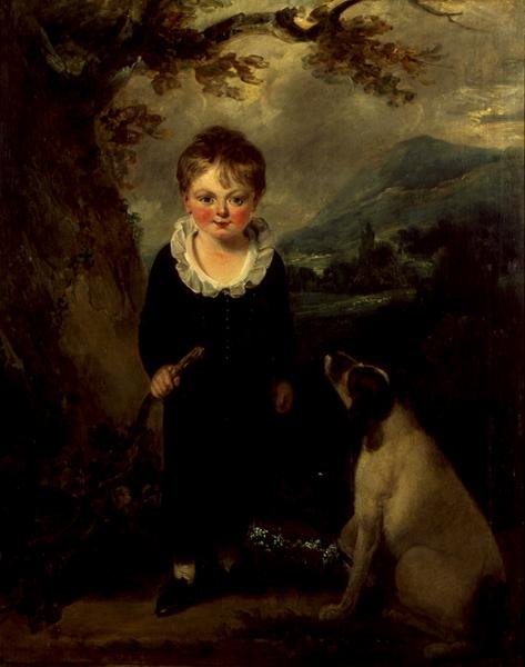 Porträt von Lord Godolphin als Kind, ca. 1810 von English School