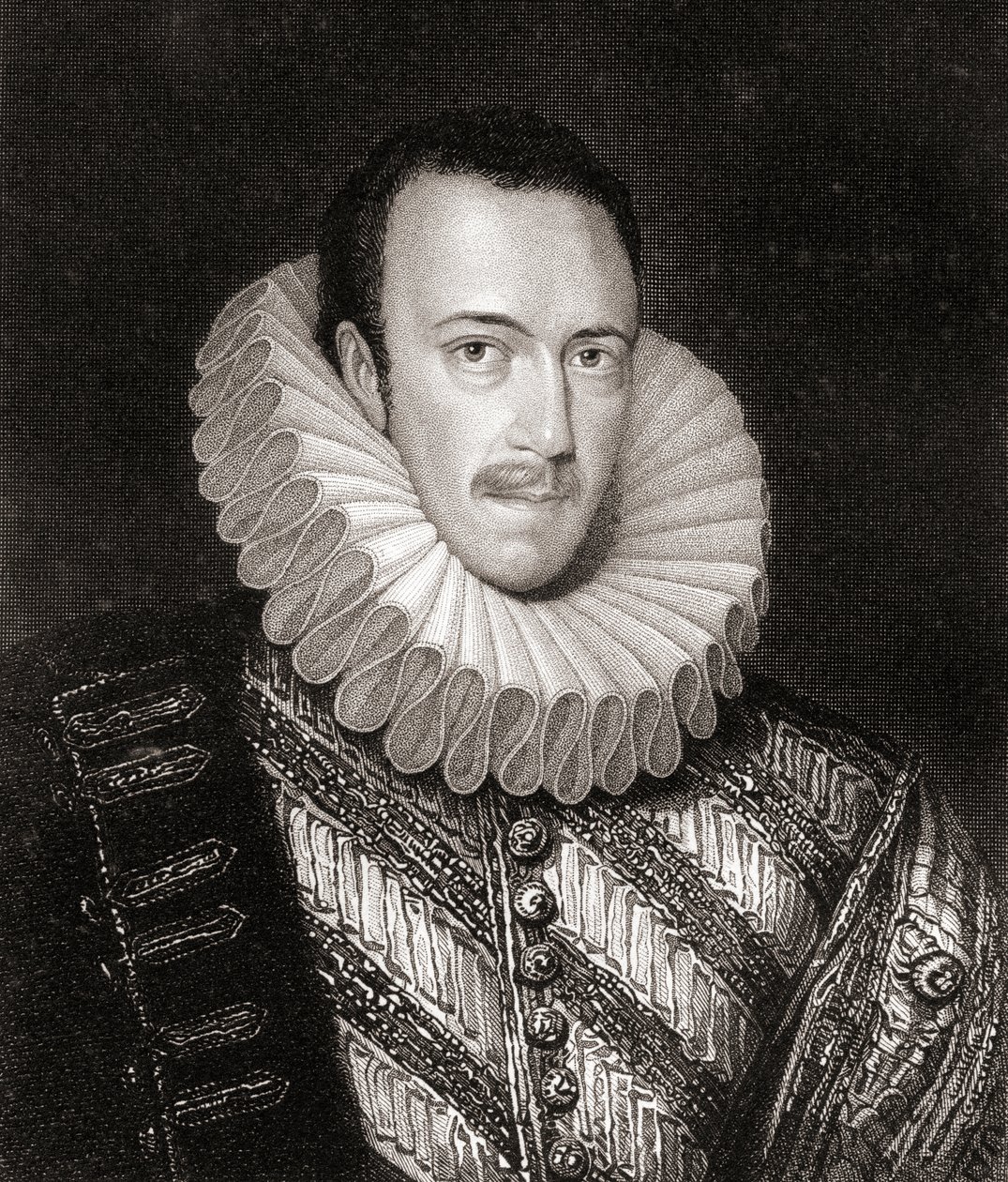 Porträt von Philip Howard, 13. Earl of Arundel, aus Lodges British Portraits, 1823 von English School