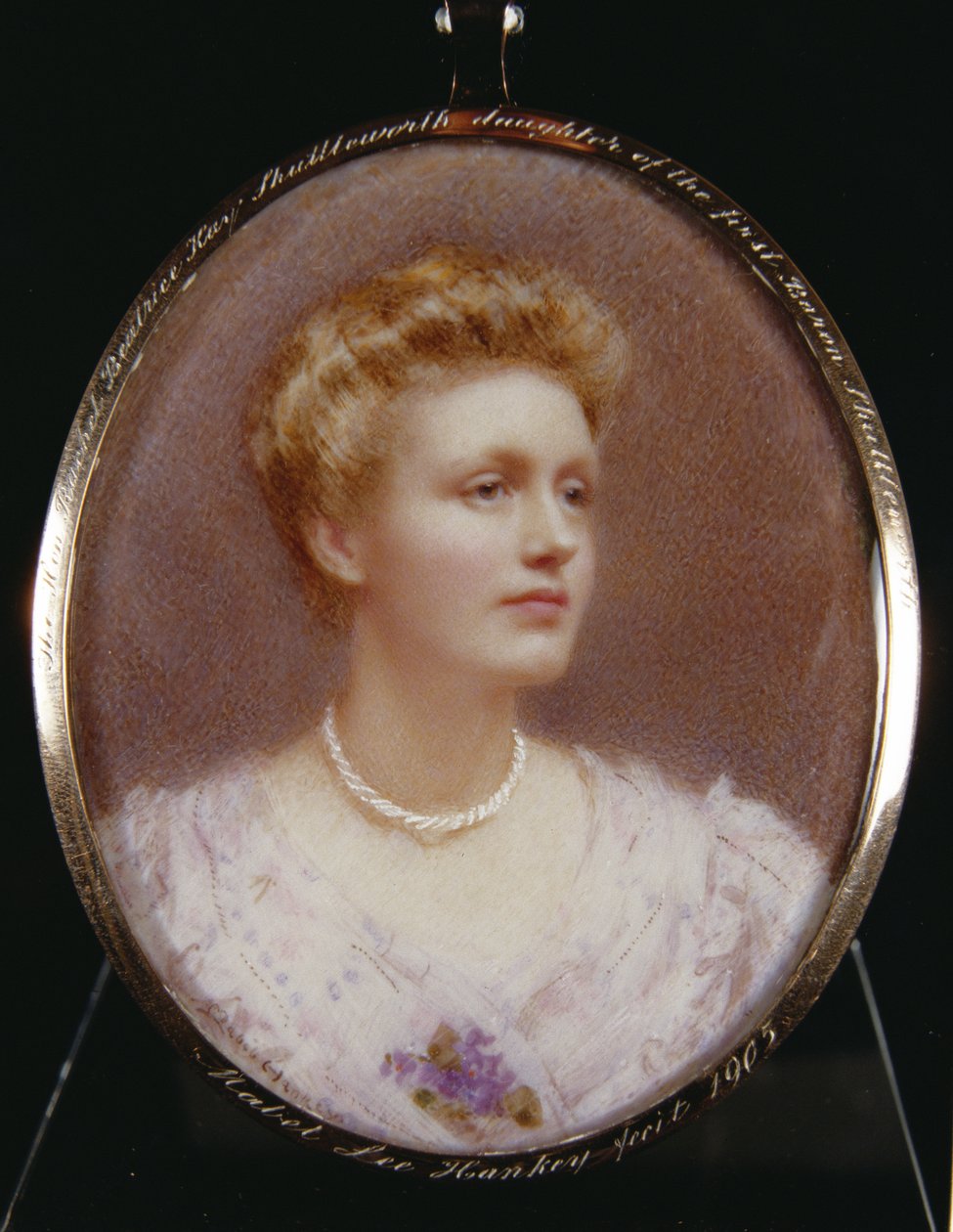 Porträt von Rachel Beatrice Kay-Shuttleworth (1886-1967) von English School