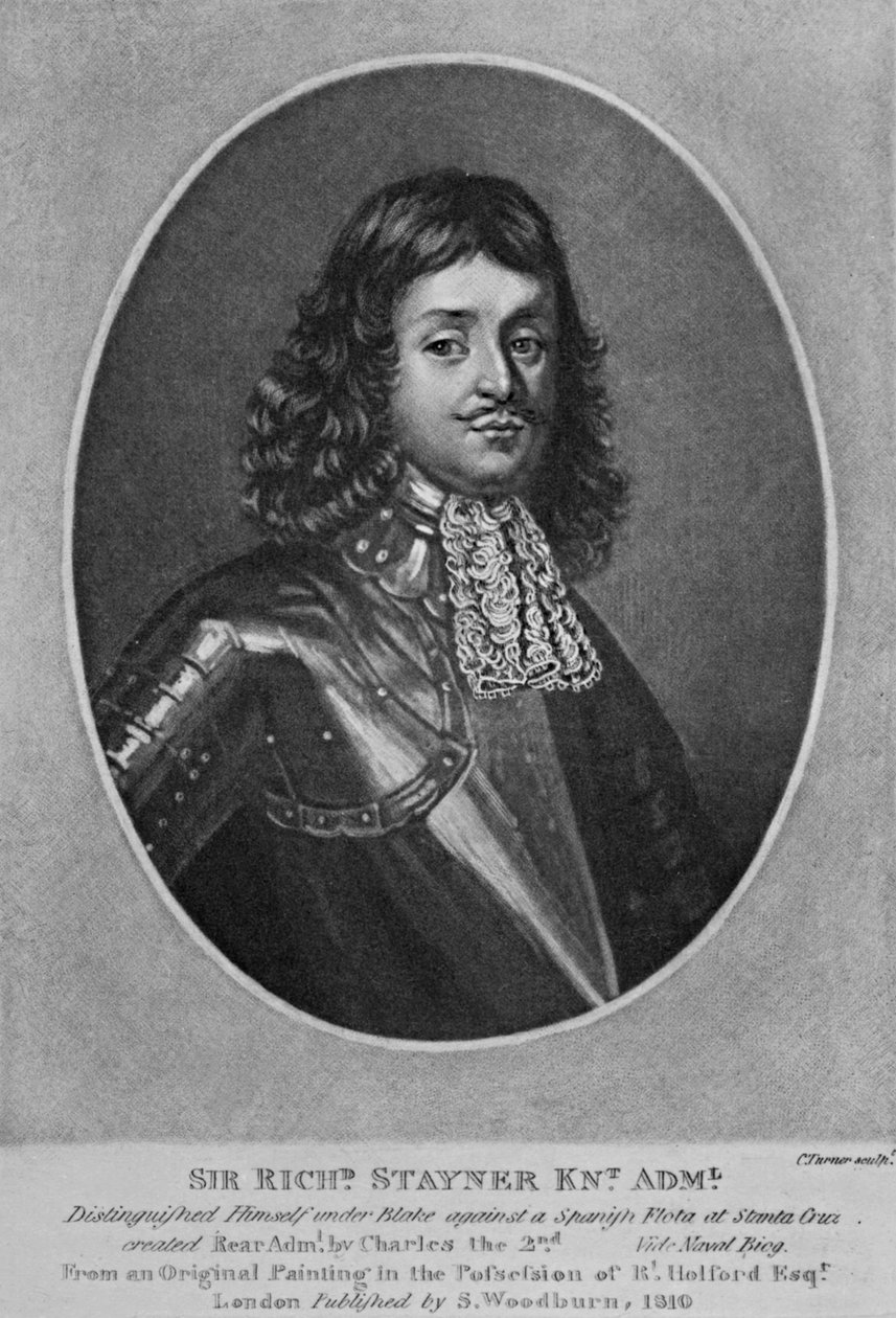 Porträt von Sir Richard Stainer, aus 