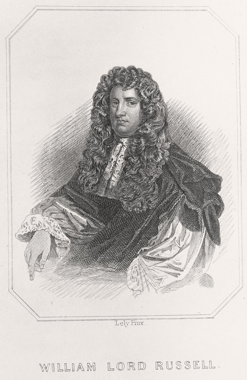 Porträt von William Lord Russell, 1835 von English School
