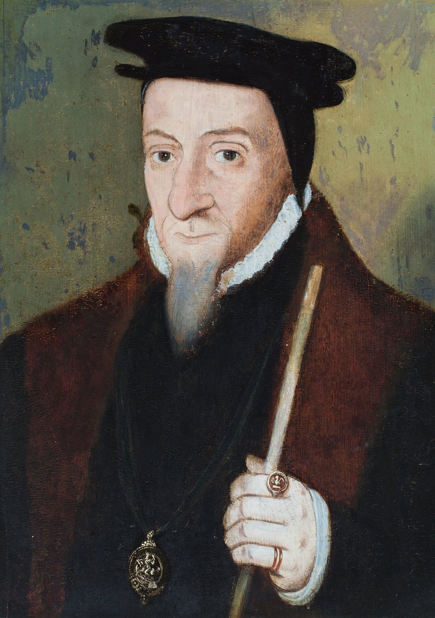 Porträt von William Paulet von English School