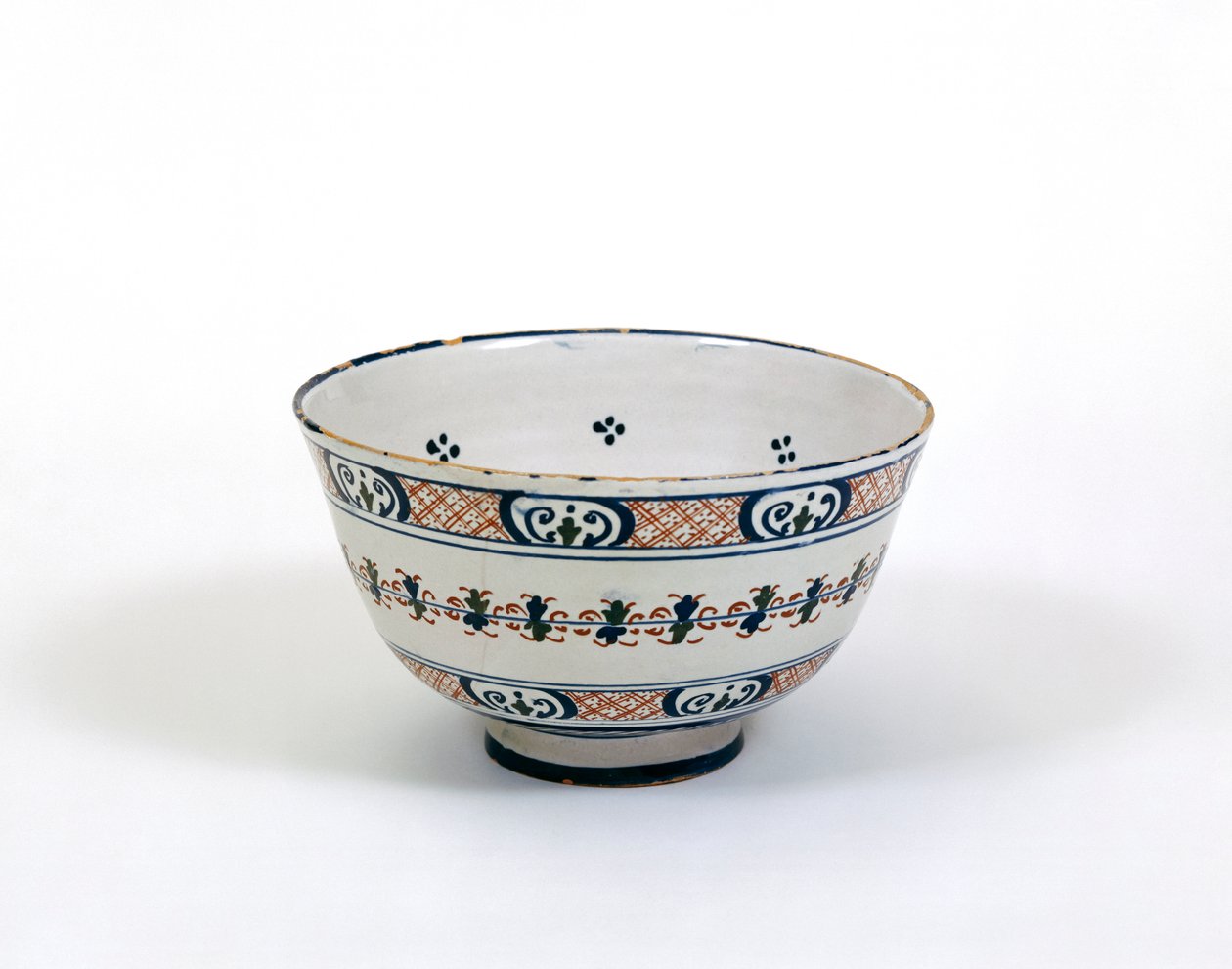 Punch-Schale, hergestellt in London oder Bristol, ca. 1620-30 von English School