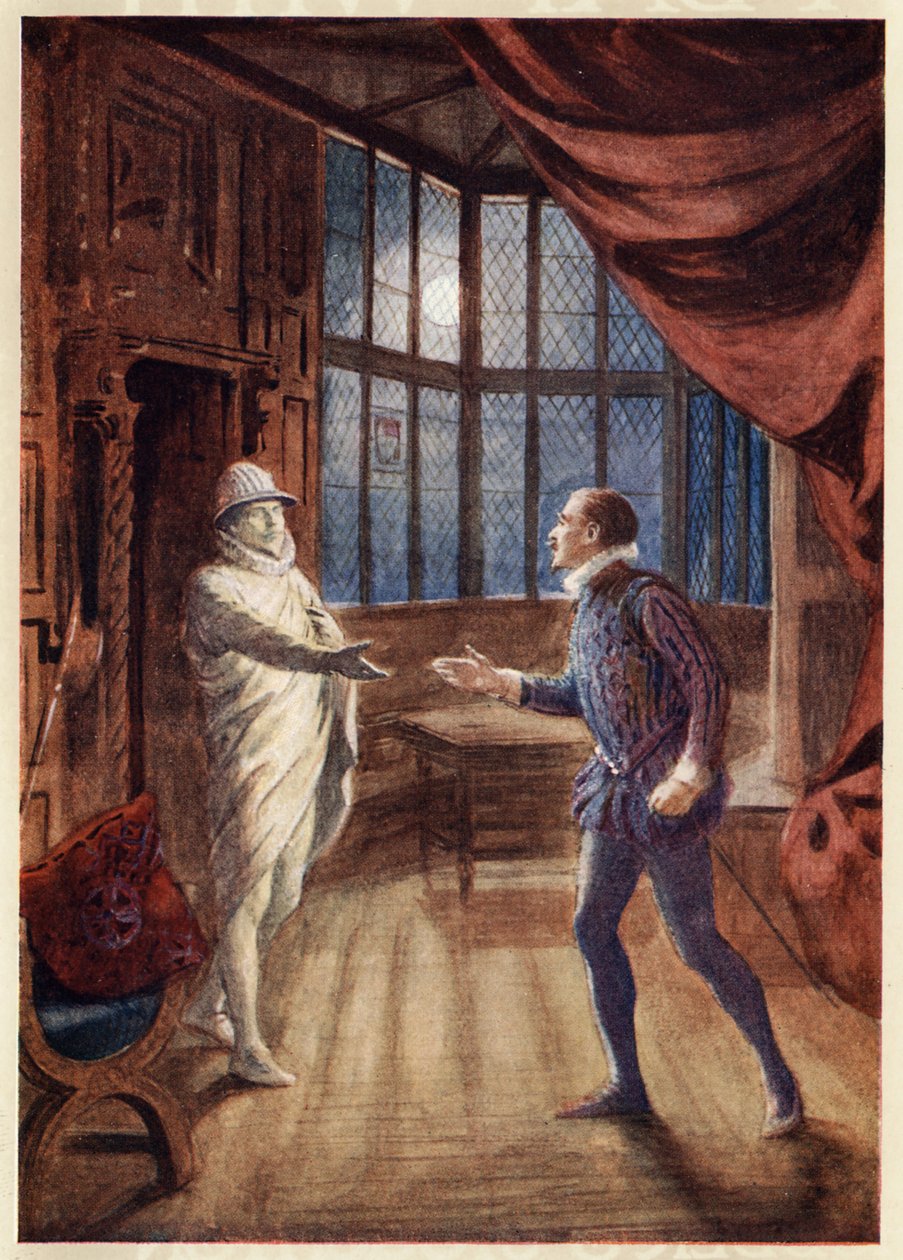 Szene aus der Oper Don Giovanni (1787), aus 