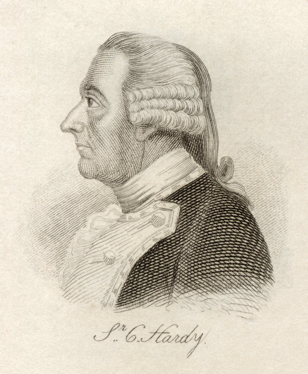 Sir Charles Hardy, aus 