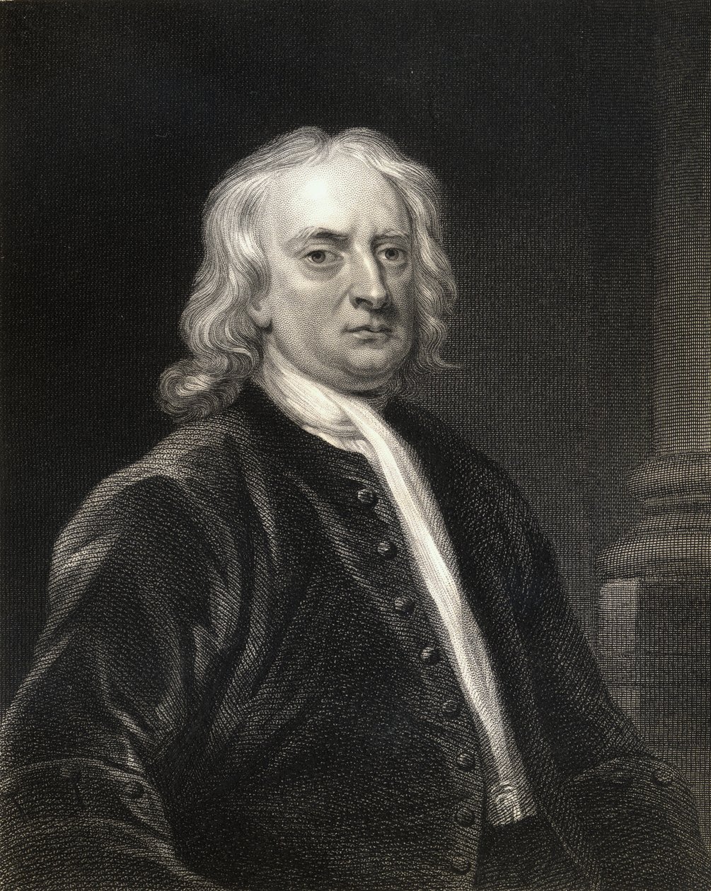Sir Isaac Newton (1642-1727) von English School