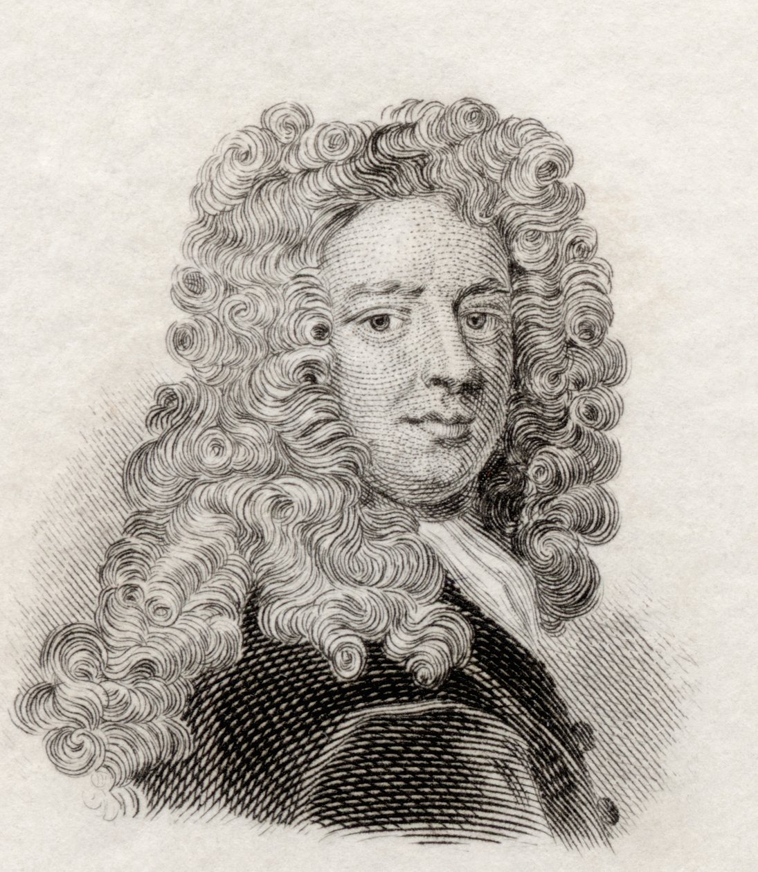 Sir Samuel Garth, aus Crabbs Historical Dictionary, veröffentlicht 1825 von English School