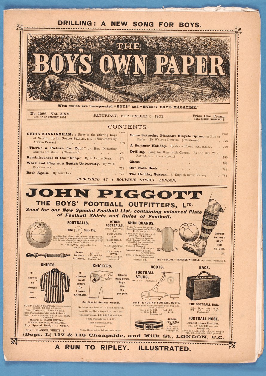 The Boys Own Paper, 1903 von English School