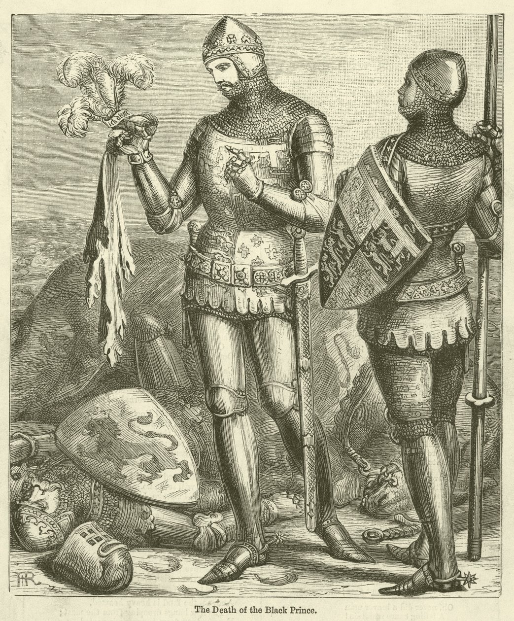 Der Tod des Schwarzen Prinzen von English School