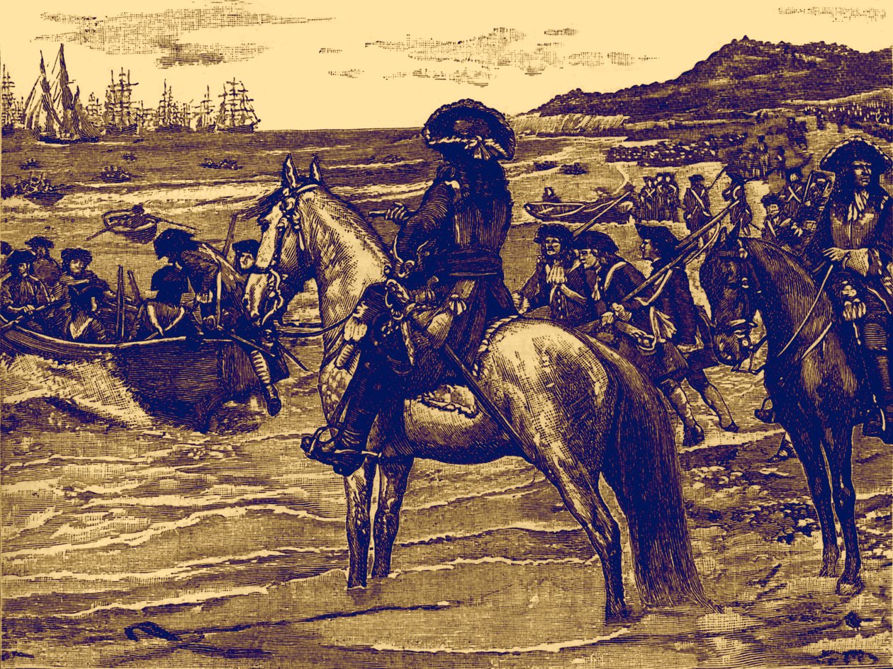 Der französische Rückzug von Torbay von English School