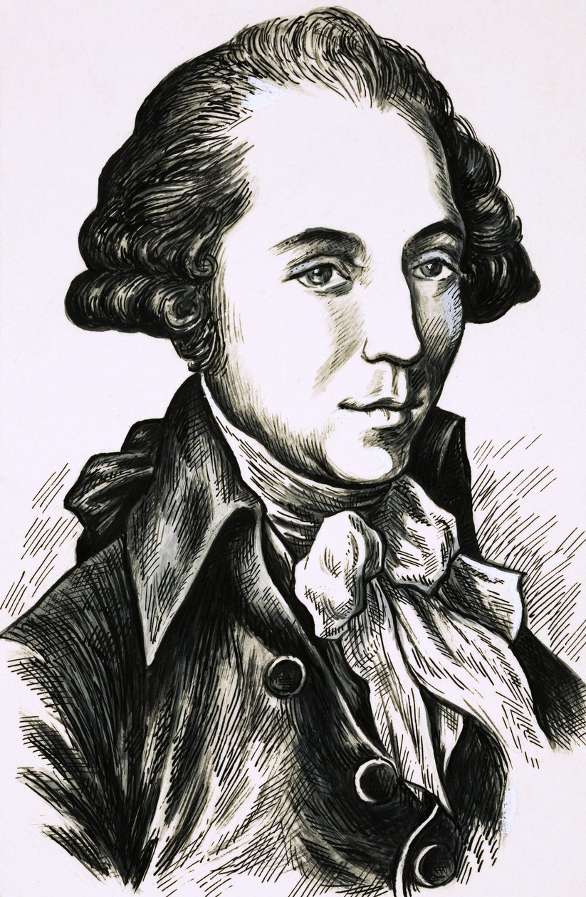 Die Georgier: Der Duellierende Dramatiker (Richard Sheridan) von English School
