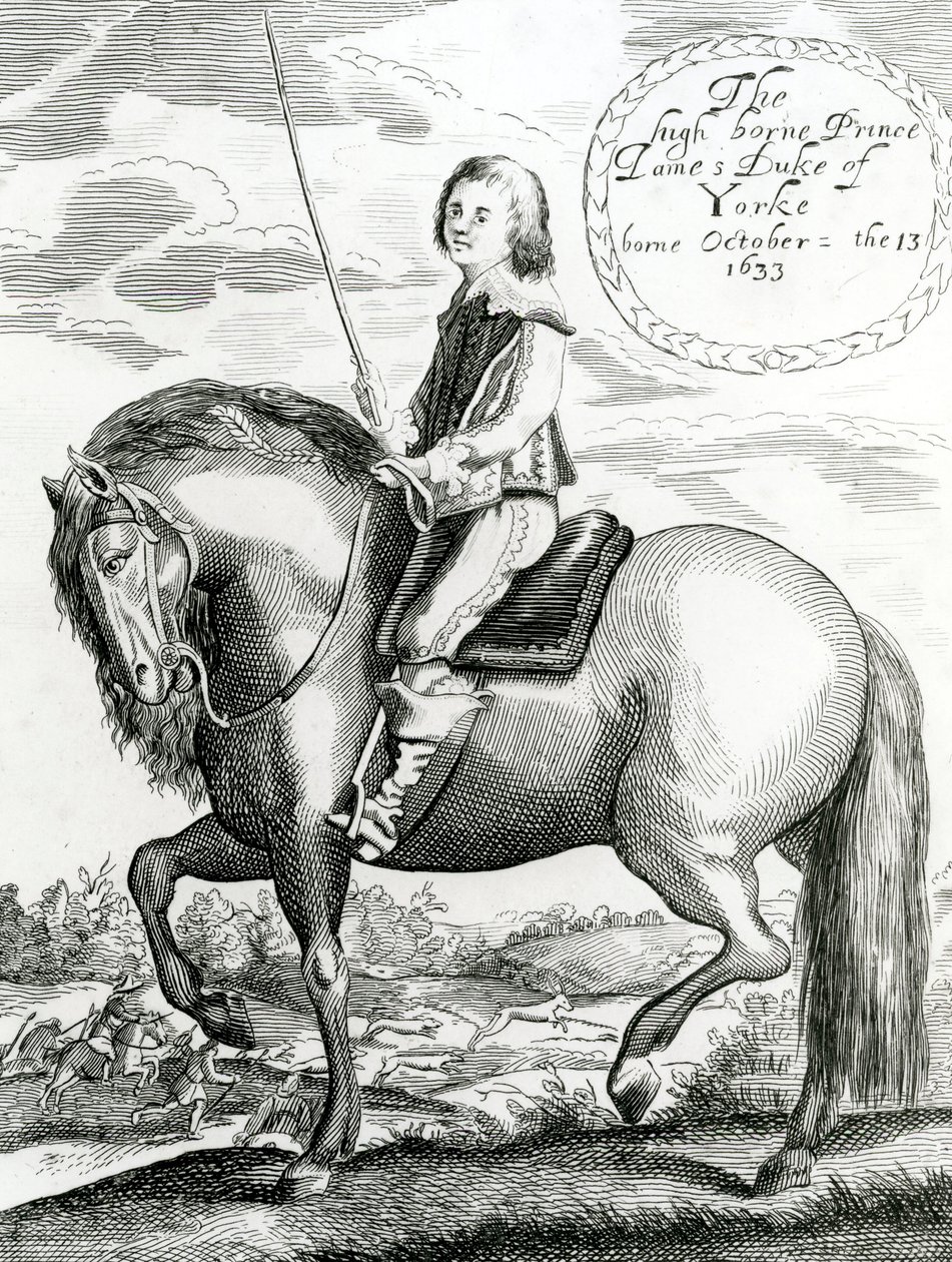 Der hochgeborene Prinz James Herzog von York, 1640-50 von English School