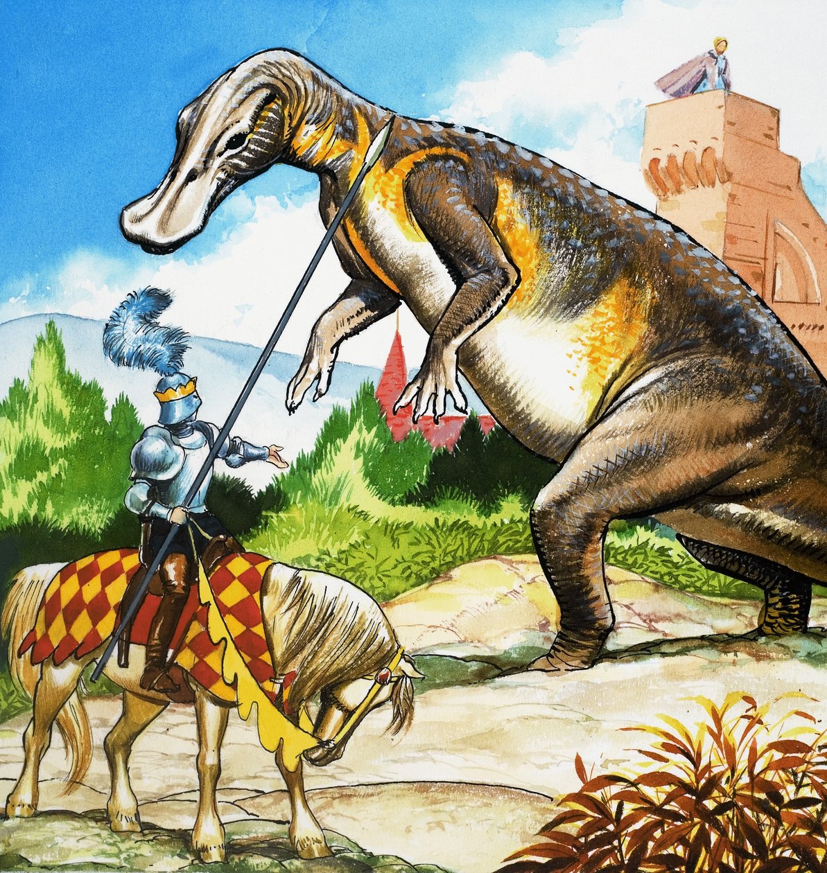Die Dame und der Drache von English School