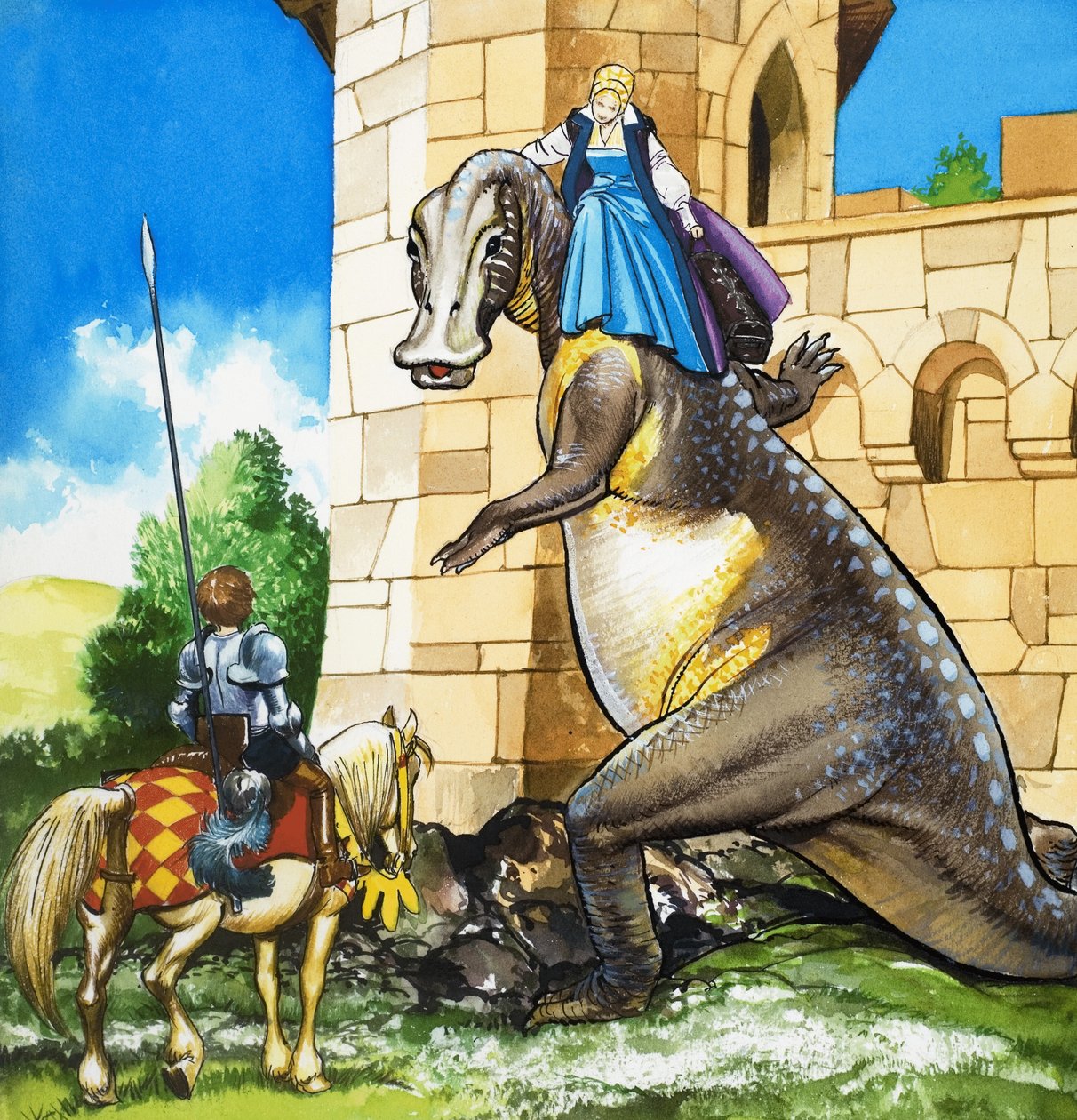 Die Dame und der Drache von English School