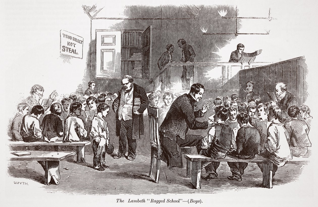 Die Lambeth-Ragged-School (Jungen) von English School