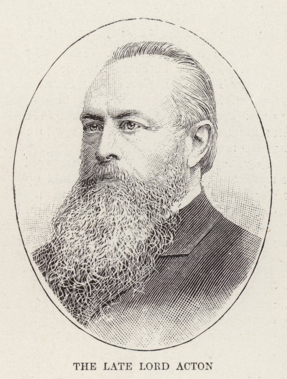 Der verstorbene Lord Acton von English School