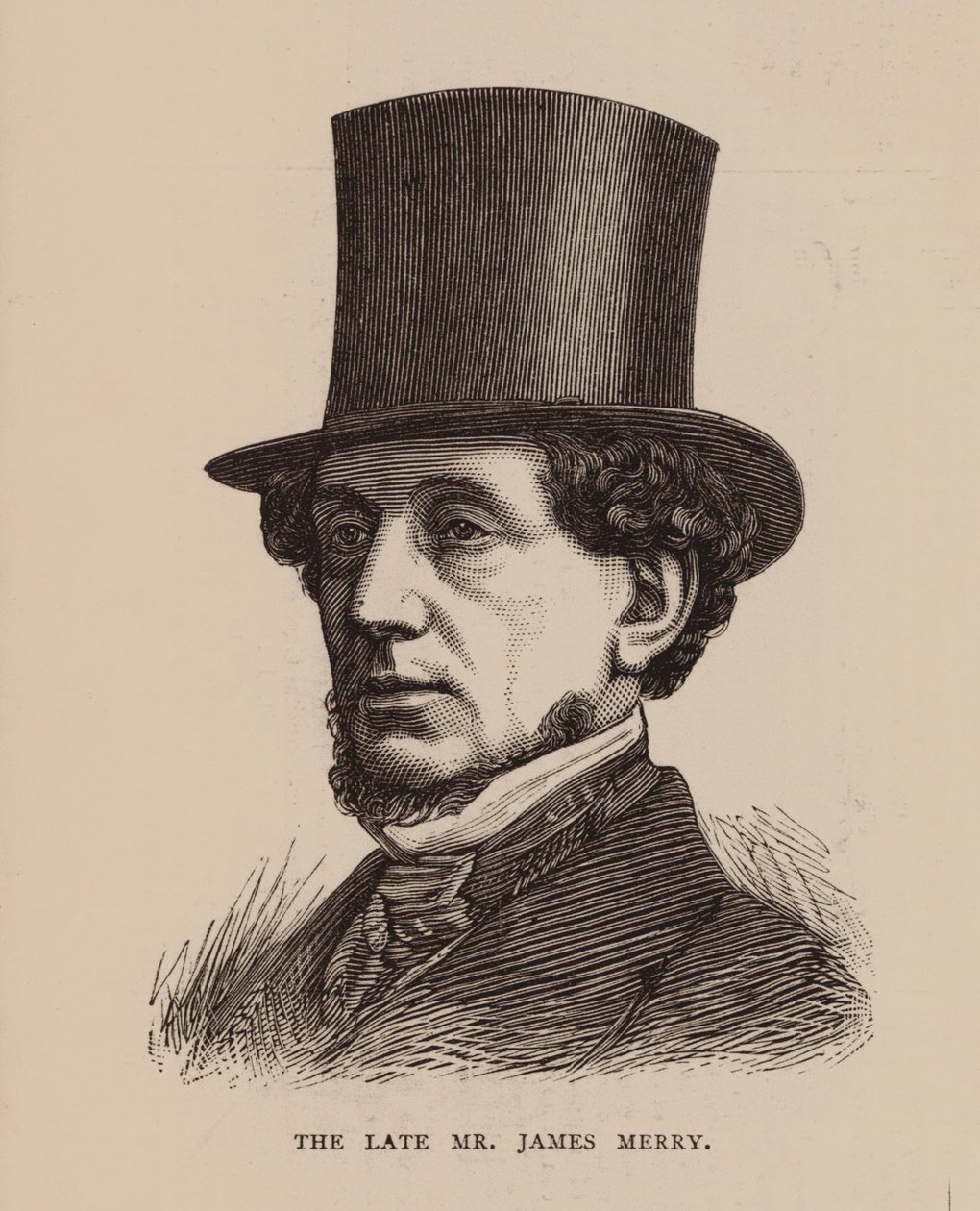 Der verstorbene Herr James Merry von English School