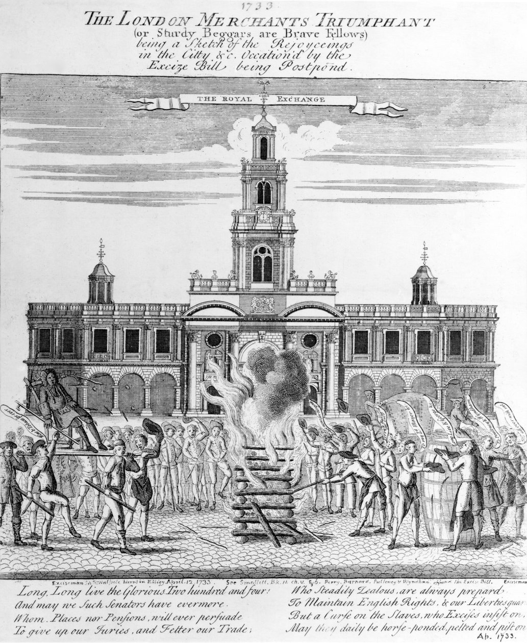 Die triumphierenden Londoner Kaufleute von English School