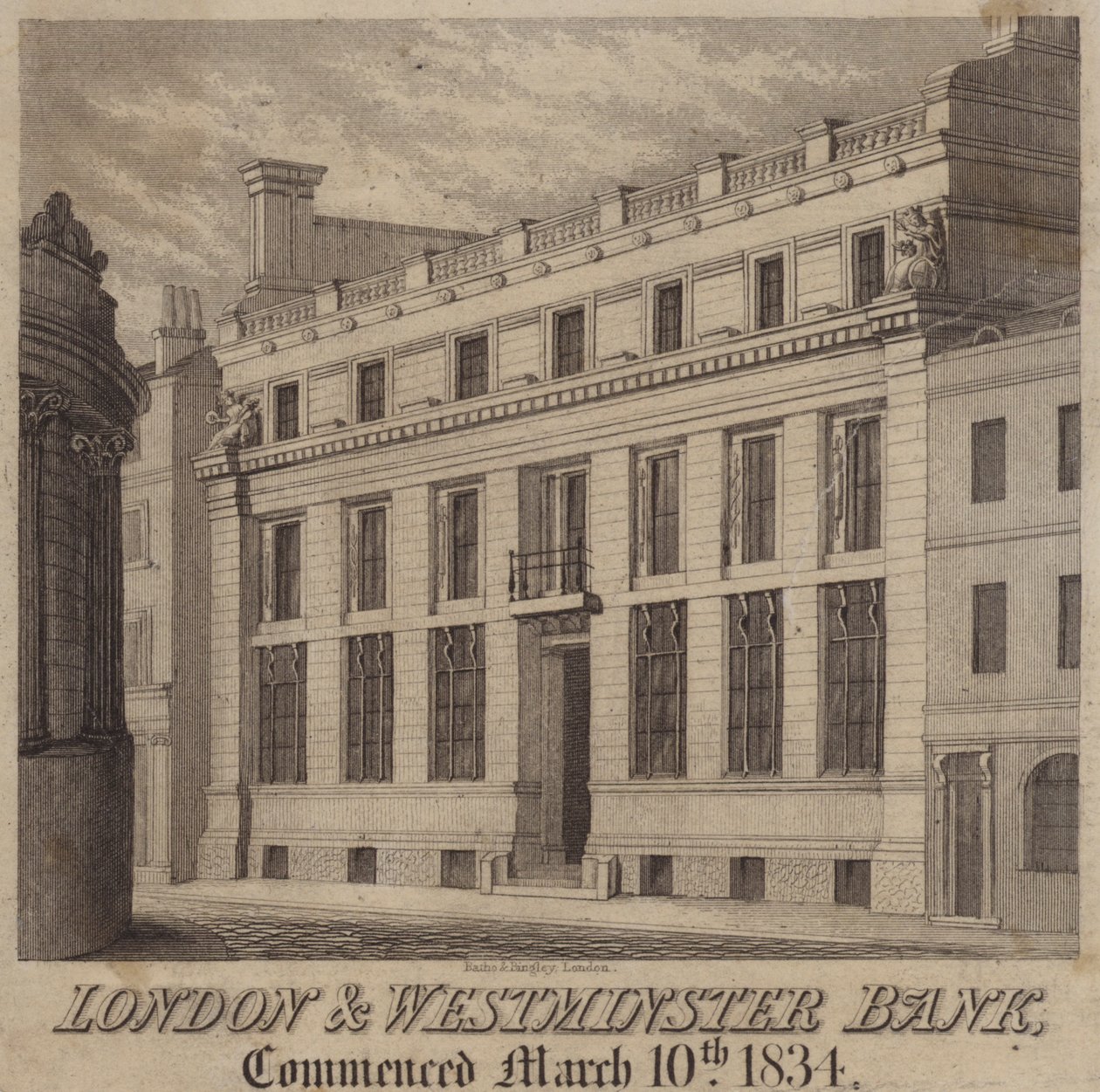 Die London und Westminster Bank von English School