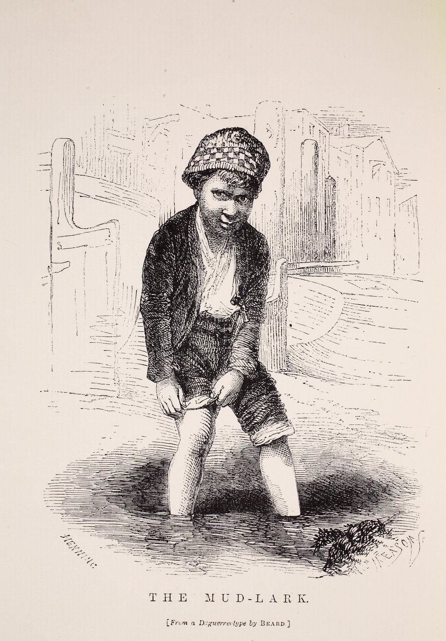 Der Schlammwühler, nach einem Daguerreotypie von Richard Beard ...