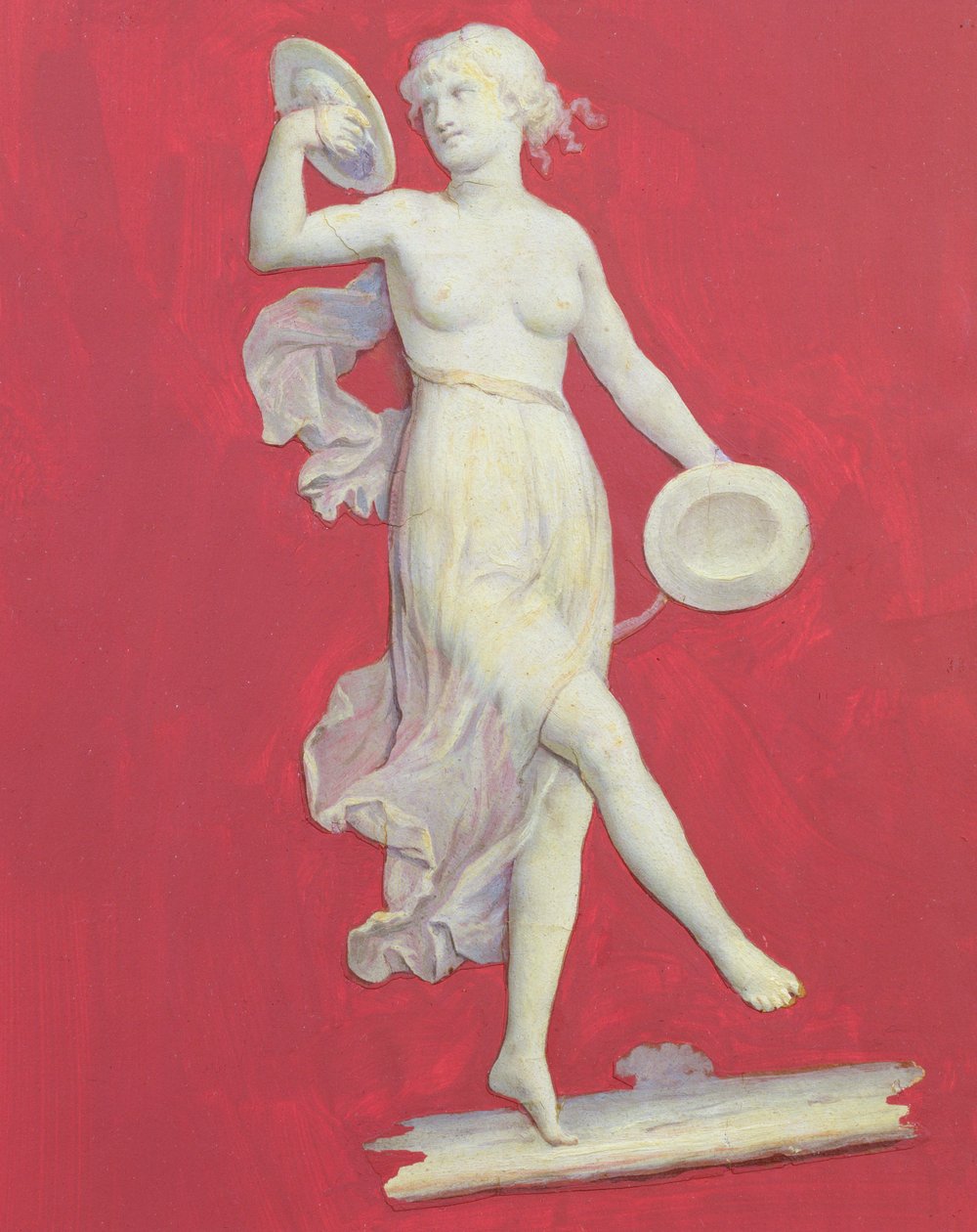Die Muse der Musik, ca. 1800 von English School