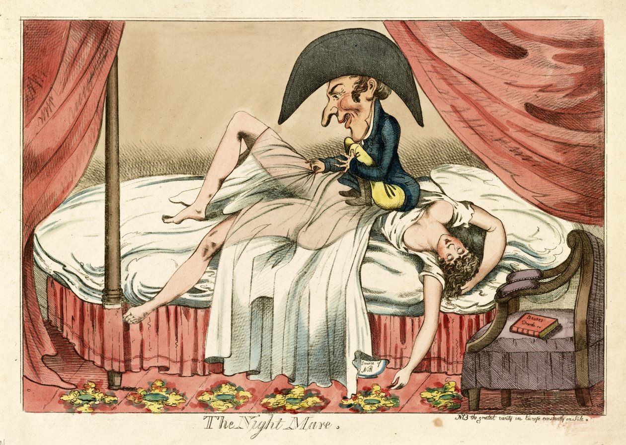 Der Nachtmahr, ca. 1790 von English School