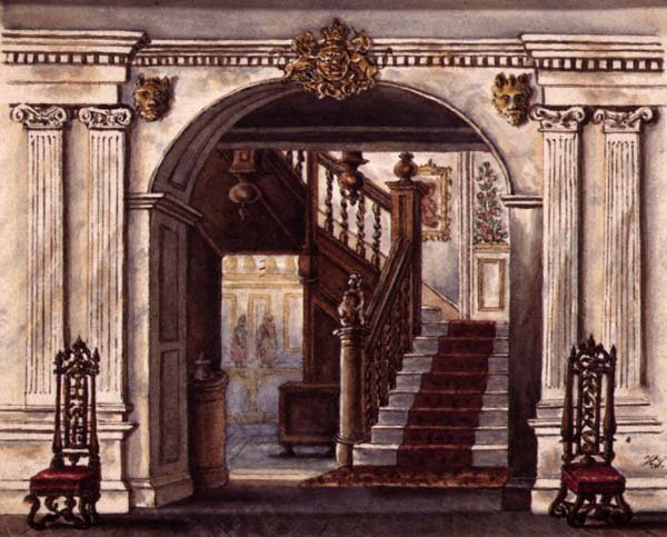 Die Treppe im King