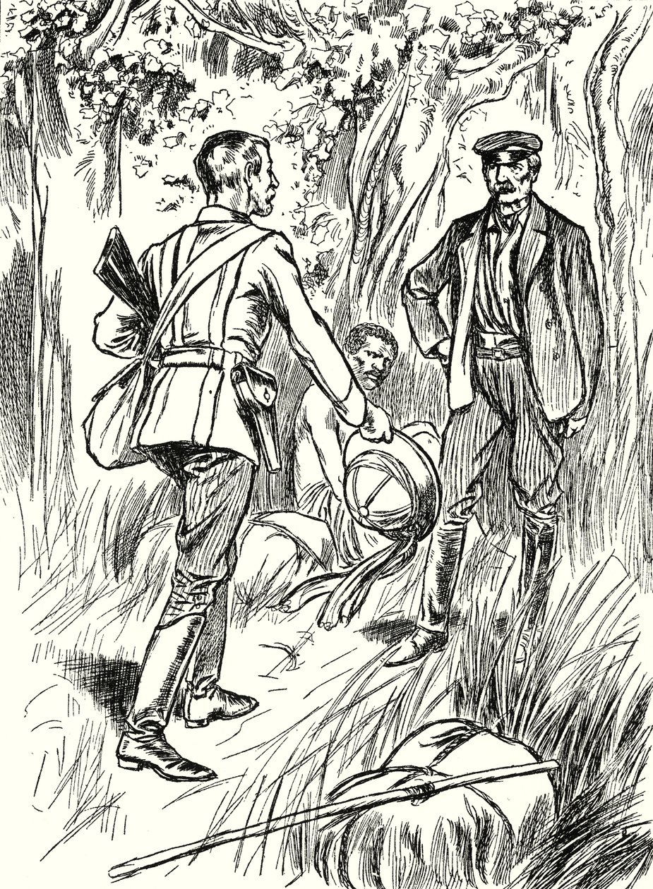 Das Treffen von Stanley und Livingstone von English School