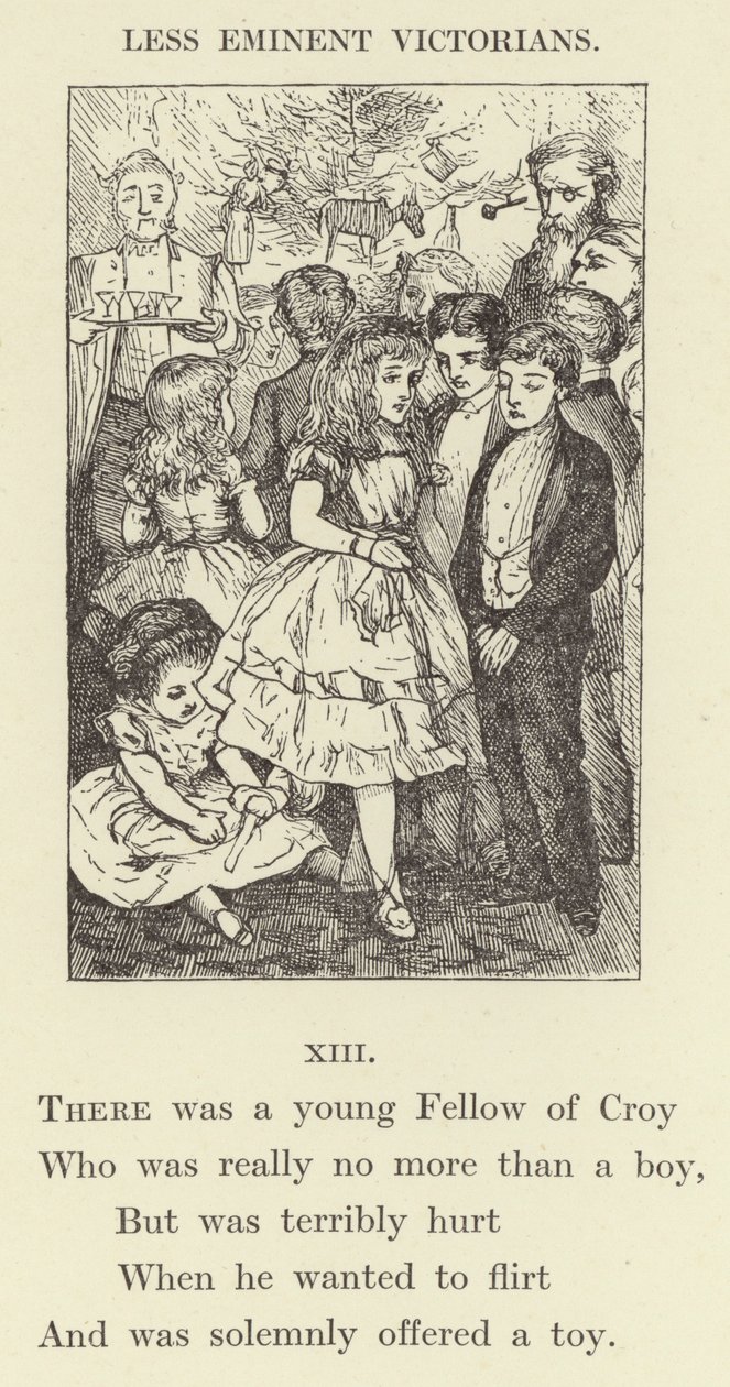 Es war ein junger Mann aus Croy (Gravur) von English School
