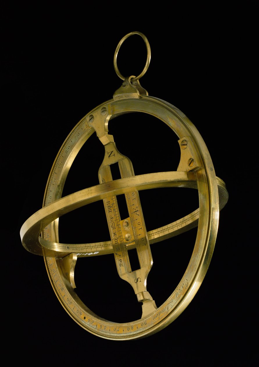Universaler Äquinoktial-Ring-Sonnenuhr, ca. 1800 von English School