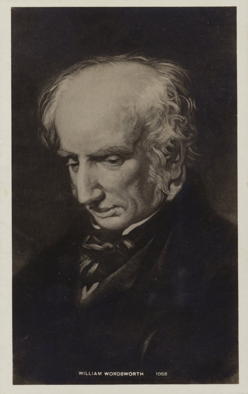 William Wordsworth (1770-1850), englischer Dichter von English School