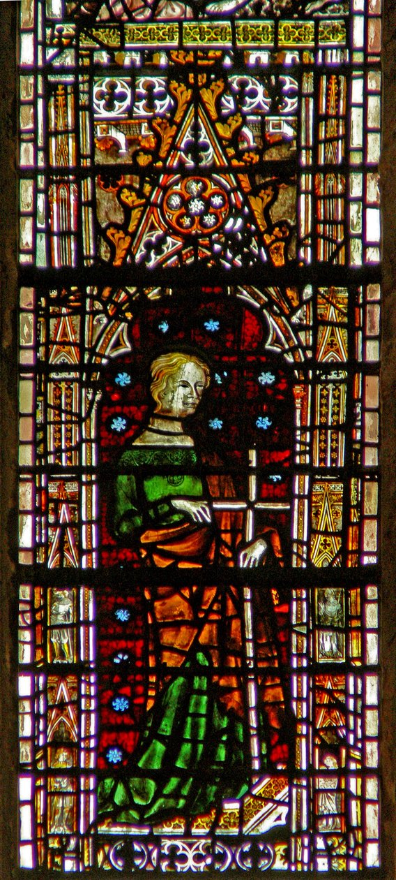 Fenster c6-7, Darstellung von St. Helena von English School