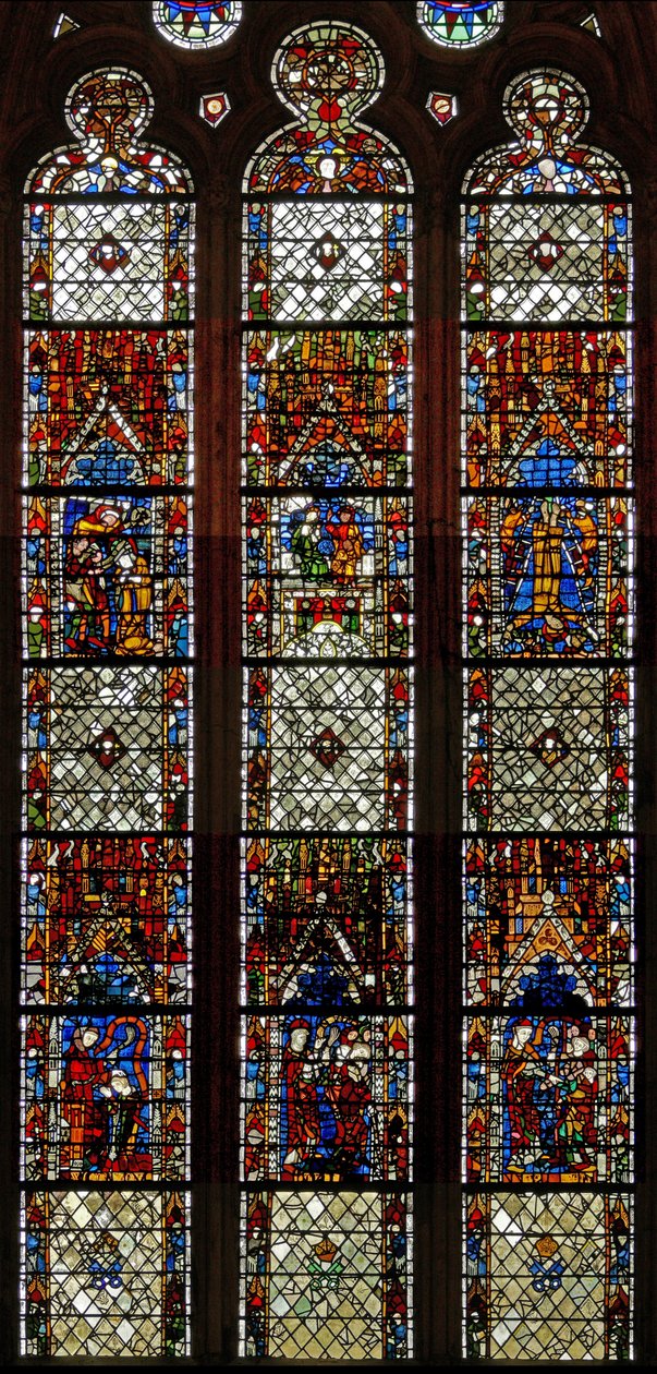 Fenster w38, Darstellung des Bußfensters von English School