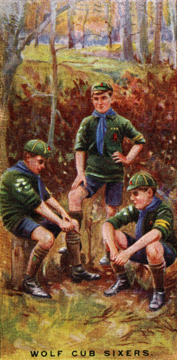 Wolfskinder Sechser, 1929 von English School