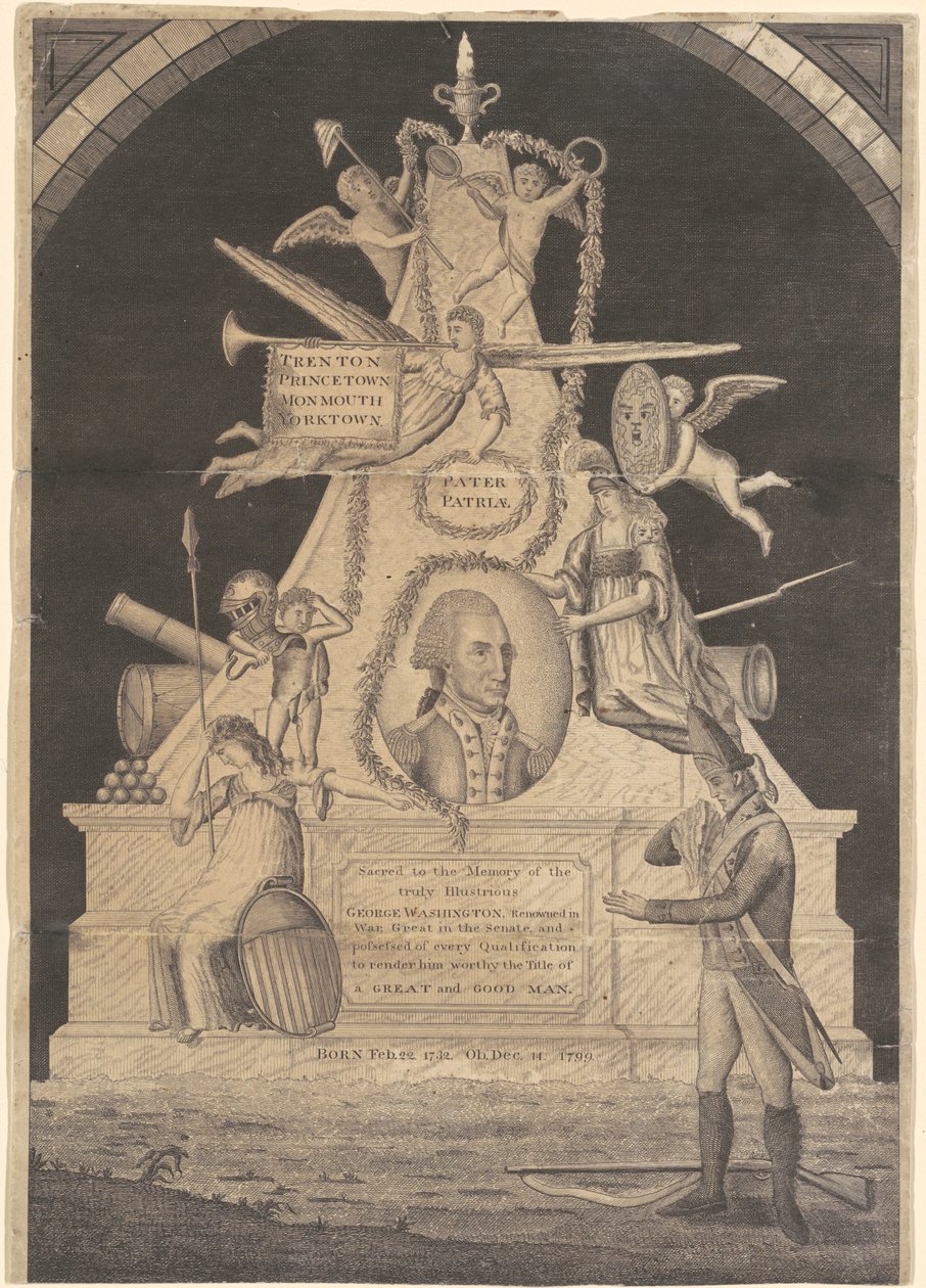 Denkmal für George Washington von Enoch G. Gridley, after John Coles, Jr.