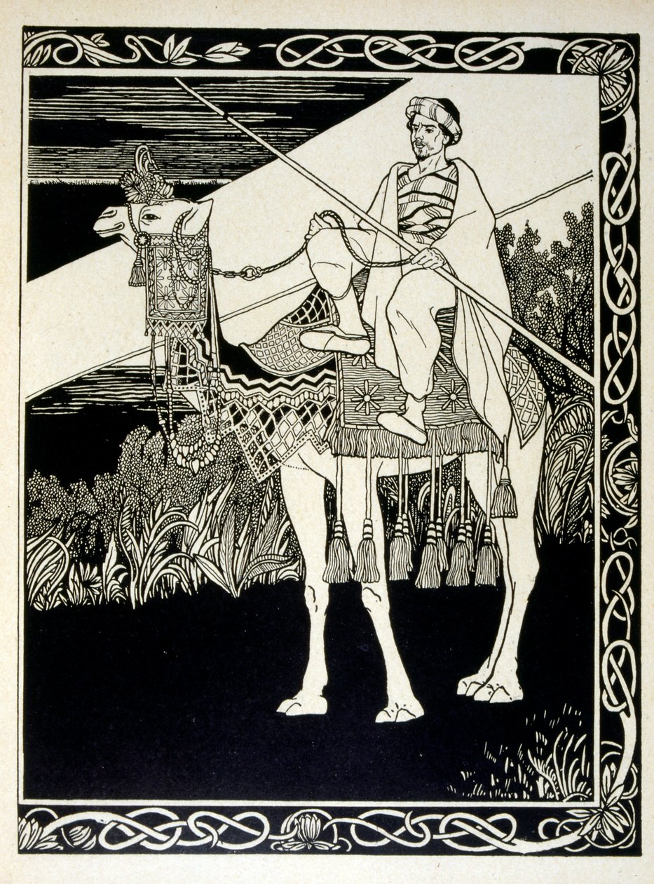 Enak vor Gomorrha, aus dem Buch Juda illustriert von Ephraim Moses Lilien (1874-1925). Lilien gilt als Vater der zionistischen Ikonographie, geschaffen im Jugendstil. Er illustrierte Juda (1900), ein Buch von b von Ephraim Moses Lilien