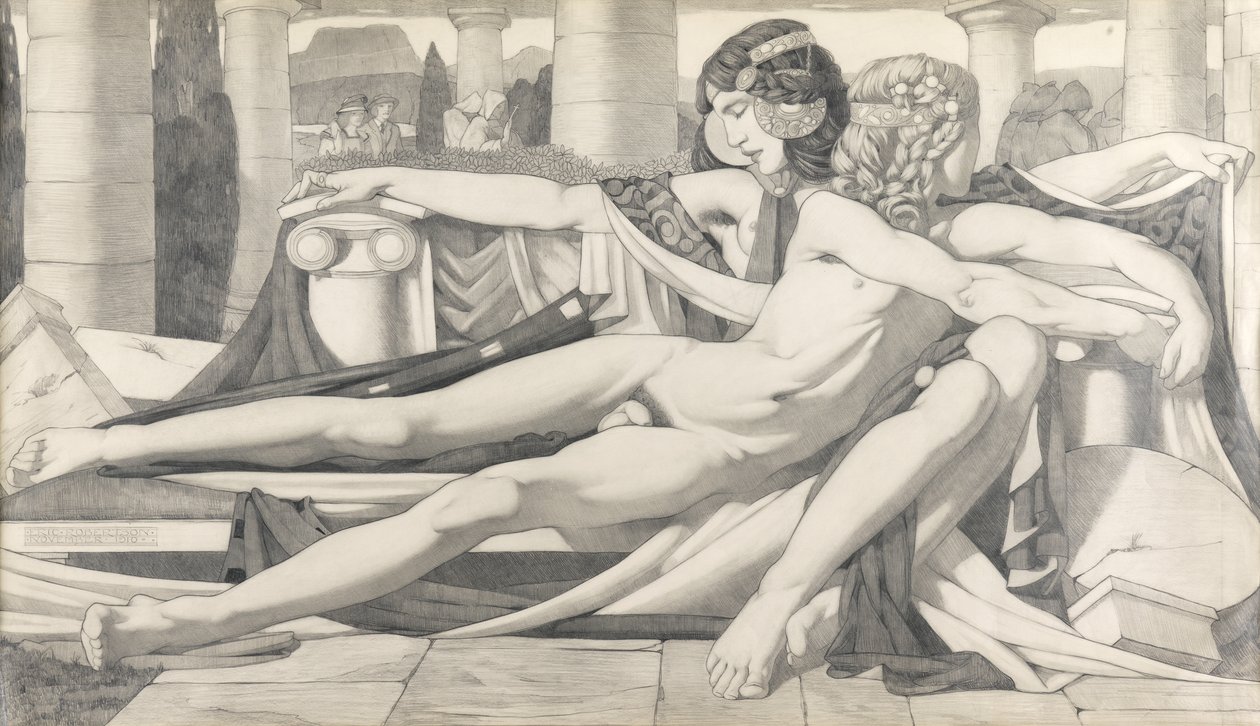 Eros und Aphrodite von Eric Harald Macbeth Robertson