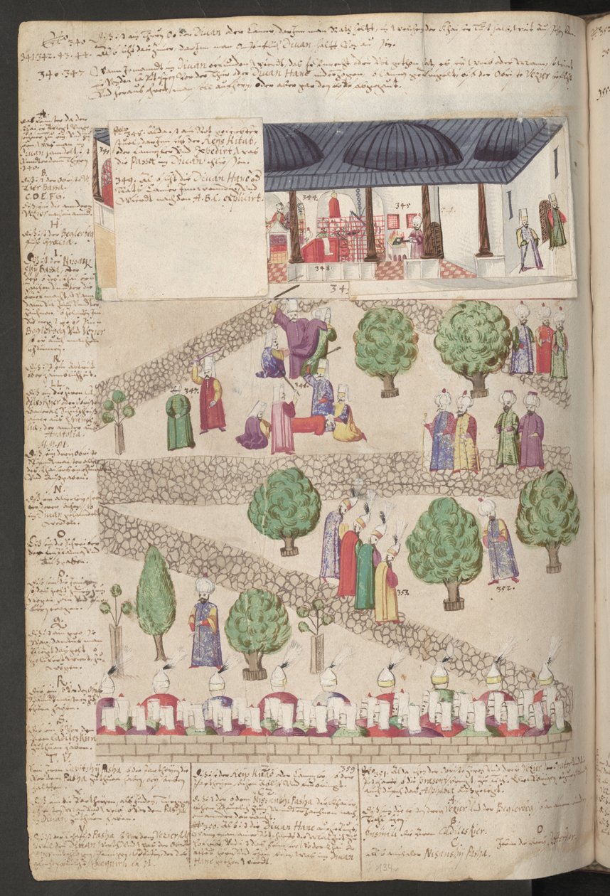 Gebäude in Konstantinopel von Erich Lessing