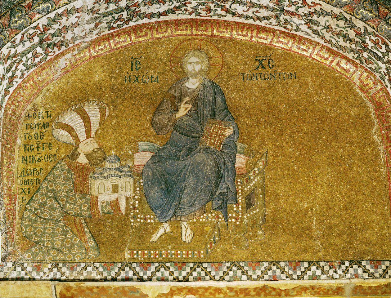 Christus auf dem Thron von Erich Lessing