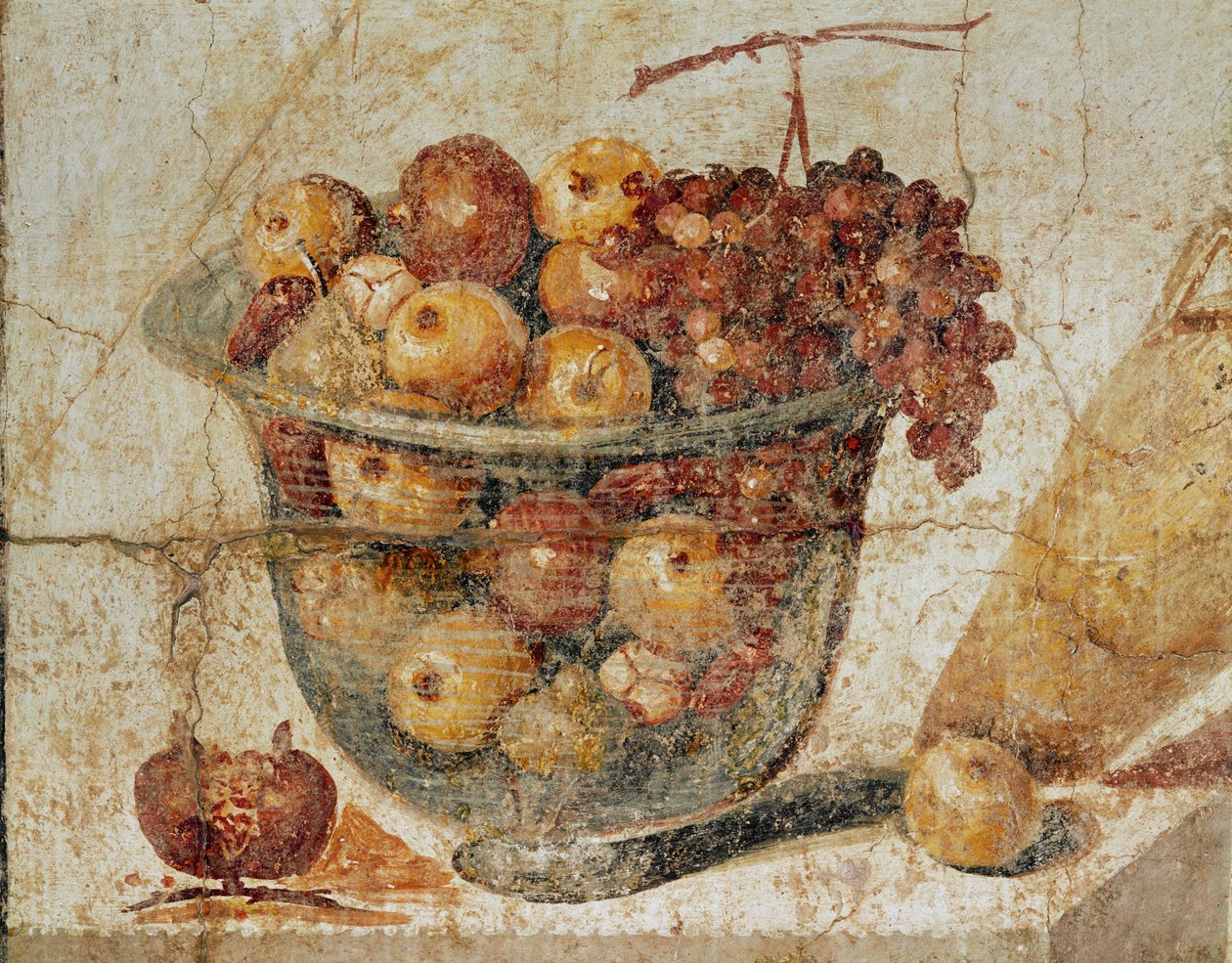 Glasgefäß mit Früchten von Erich Lessing