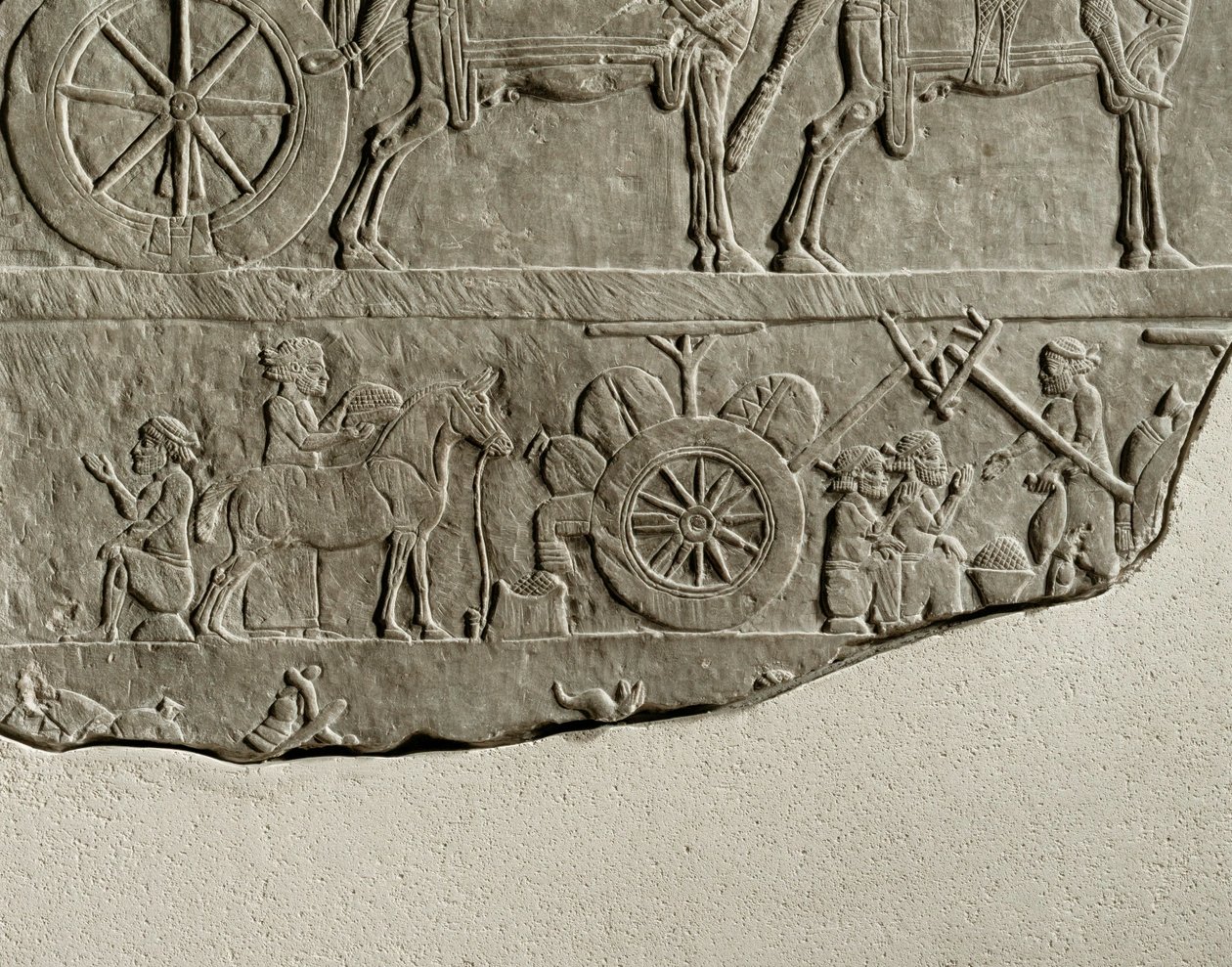 König Assurbanipals Feldzug gegen Elam von Erich Lessing